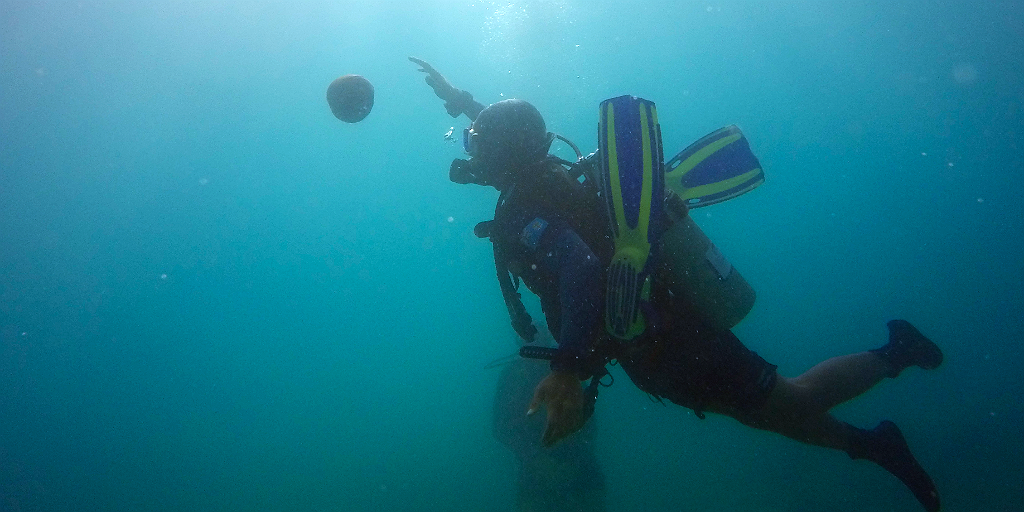 Things to do in fiji includes scuba diving.