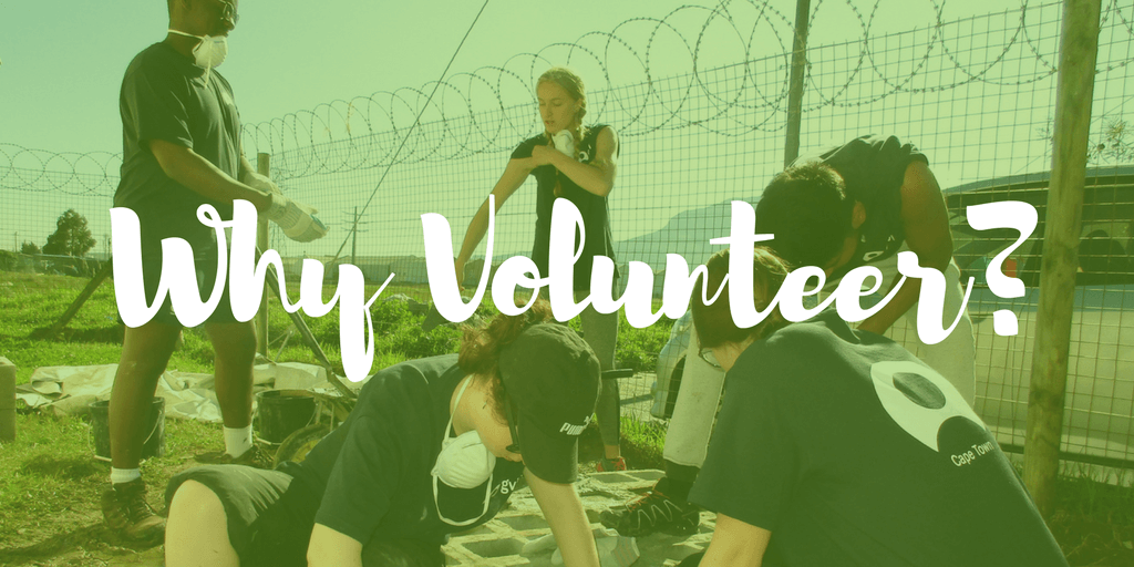 Why volunteer