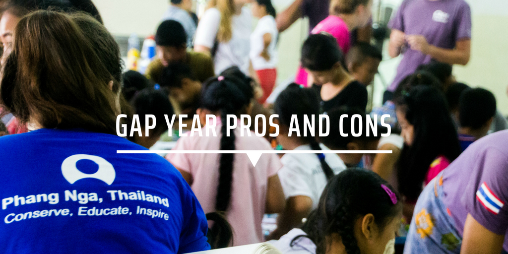 Gap year pros and cons